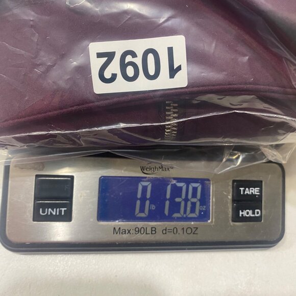 32 Degrees Heat Full Zip Jacket Womens Size S Burgundy Soft Pockets Athleisure - Picture 11 of 11